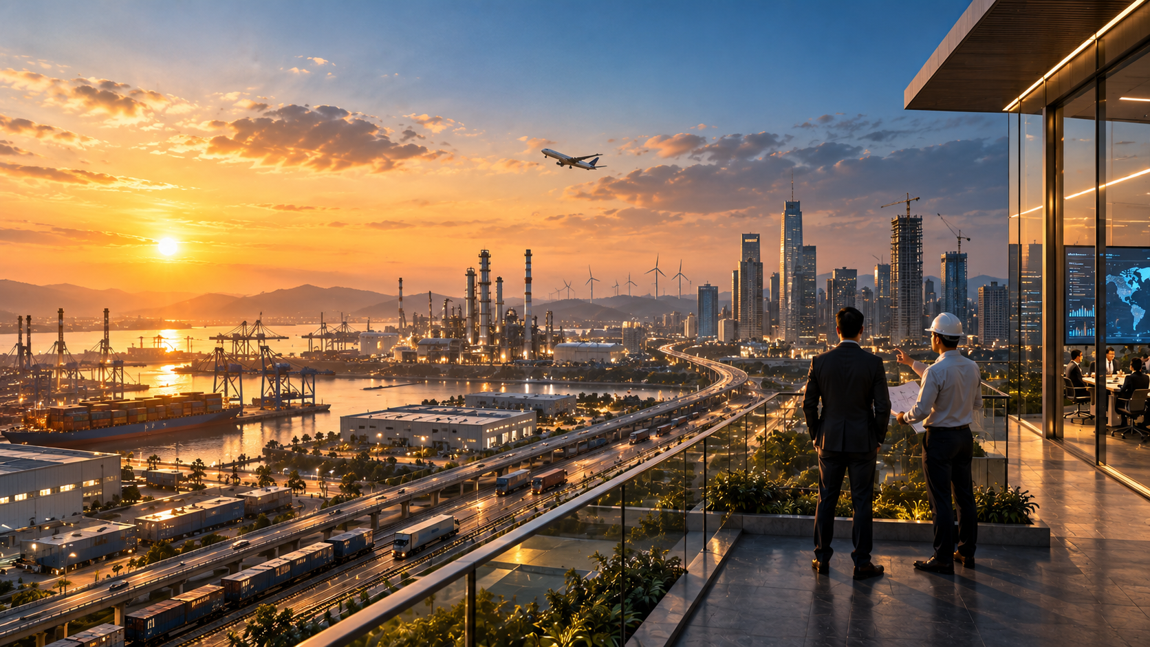 Sustainable growth, infrastructure, innovation and future industries